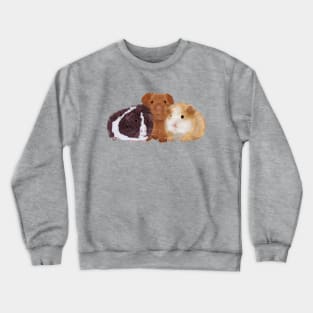 Three Guinea Pigs Crewneck Sweatshirt